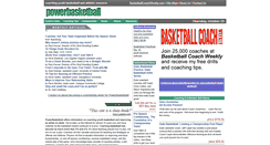 Desktop Screenshot of powerbasketball.com